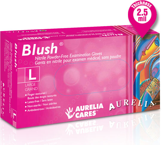 Image GANT NITRILE FUSHIA | BLUSH 7888X | PINK NITRILE GLOVE